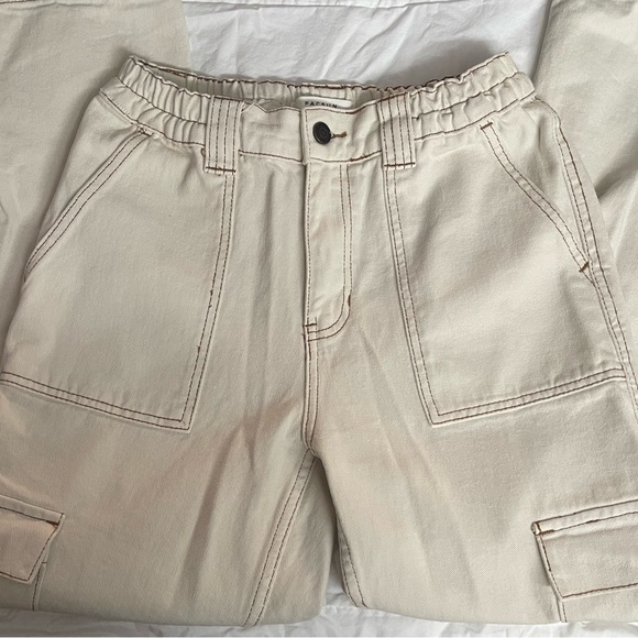 Pacsun cream cargo pants - Picture 4 of 5